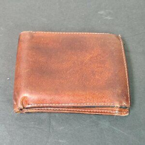 Tumi Wallet Men's‎ Brown Leather Bill Bi-Fold Travel